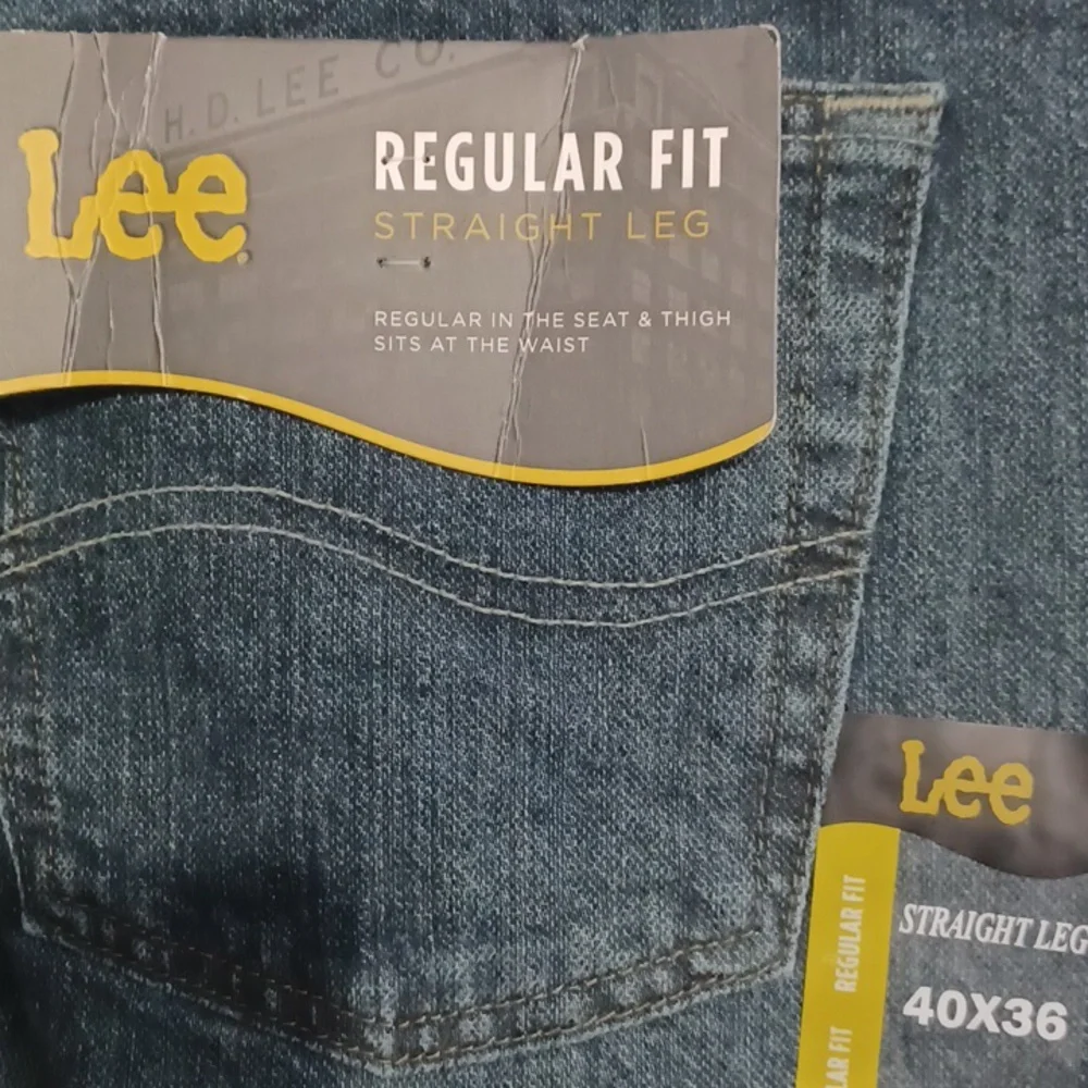Size 40 x 36 mens blue jeans 